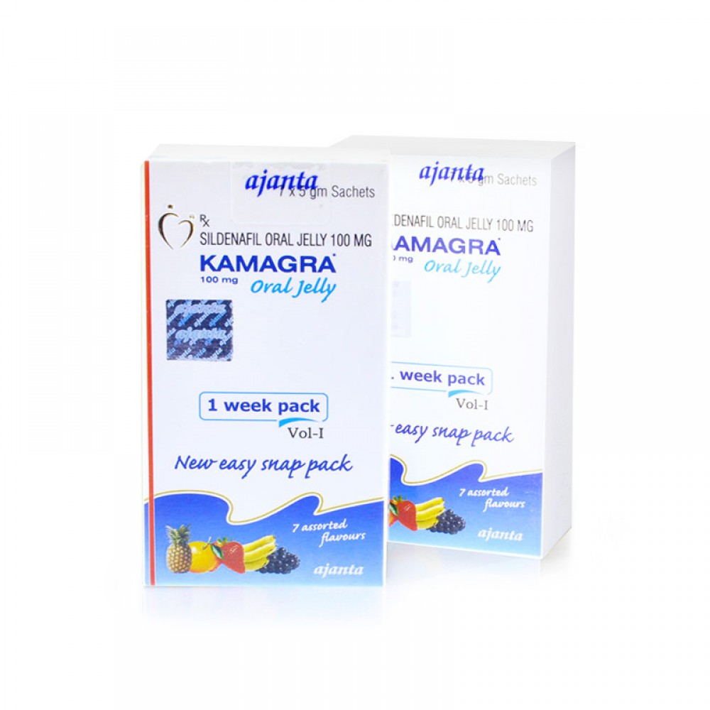 Kamagra Oral Jelly 100 mg 7 Portionen