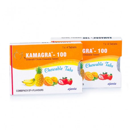 Kamagra Chewable 100 mg 4 Portionen